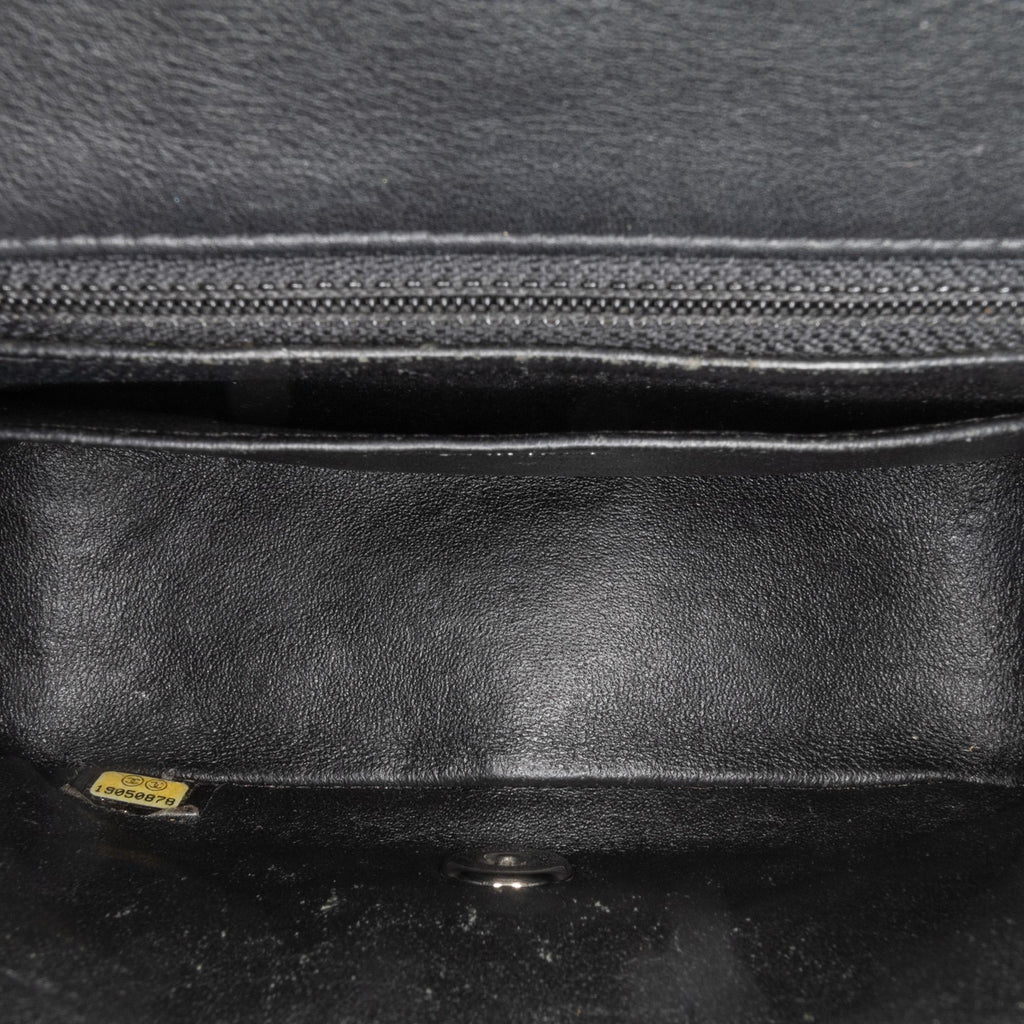 Chanel Mini Square Classic Patent Single Flap
