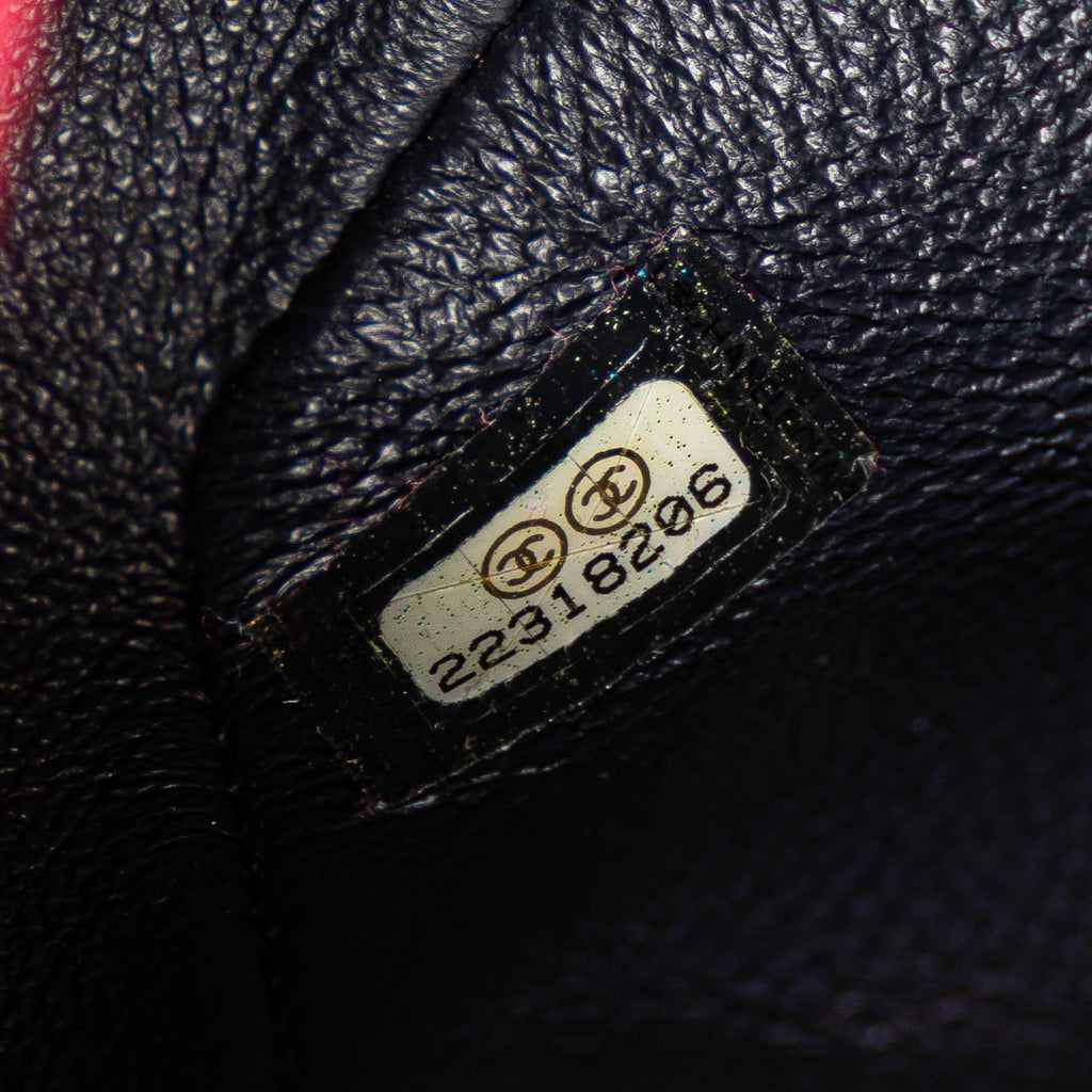 Chanel Mini Vertical Quilted Jersey Single Flap