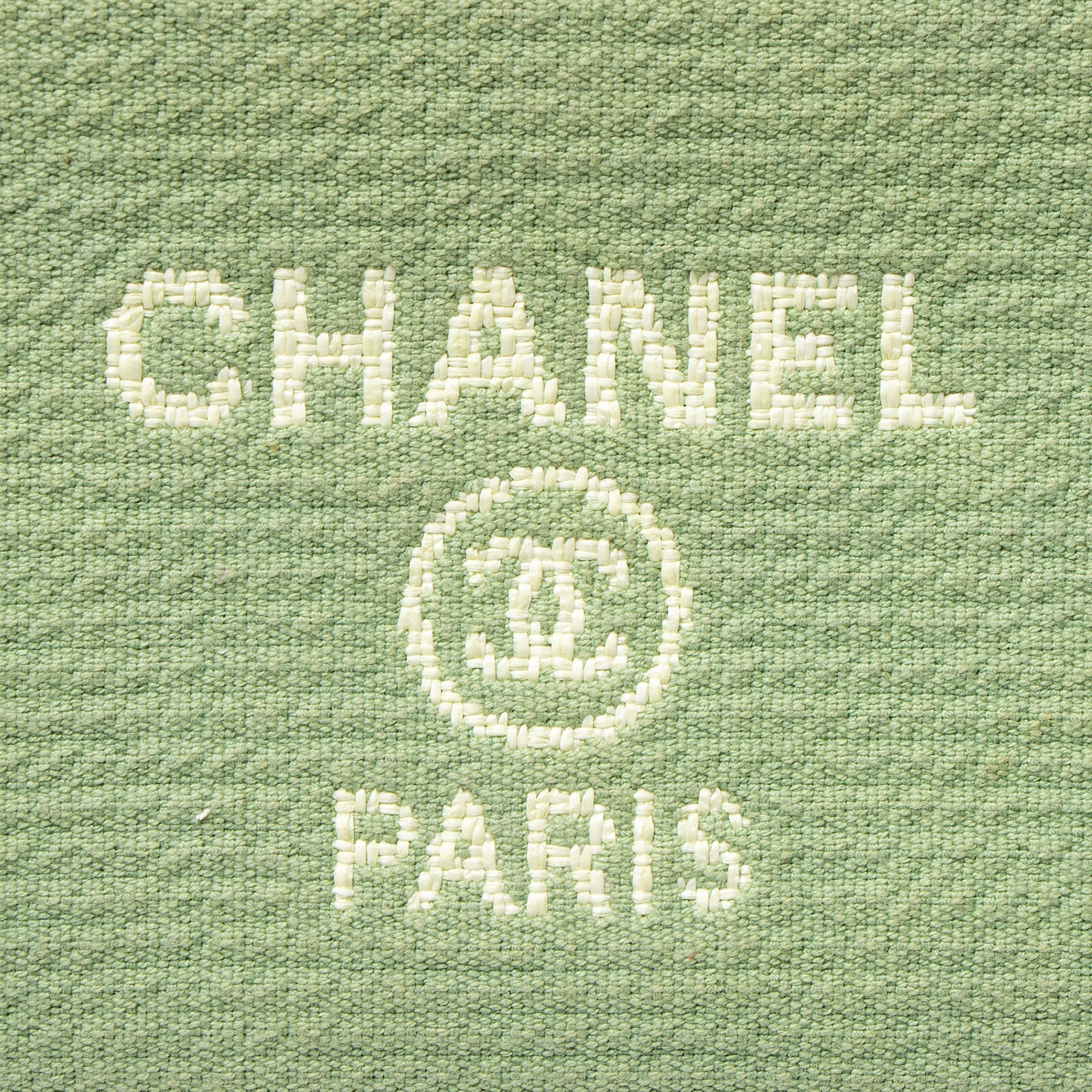 Chanel Mixed Fibers Deauville Pochette