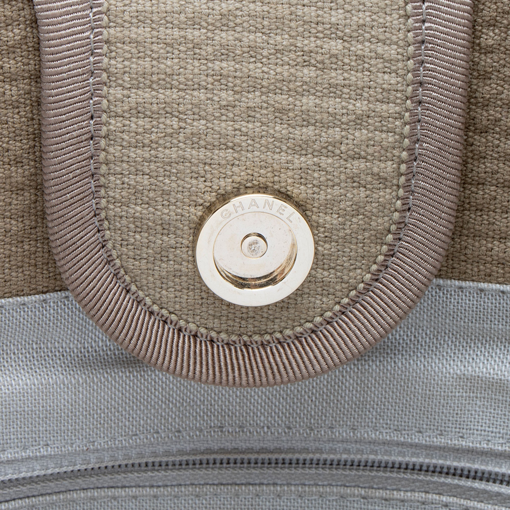 Chanel Mixed Fibers Deauville Small Tote