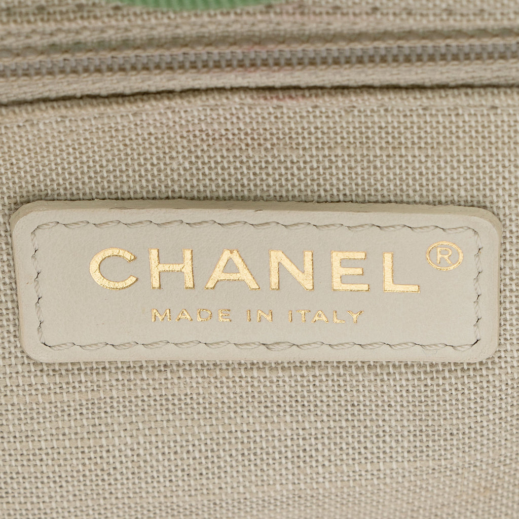 Chanel Mixed Fibers Deauville Small Tote