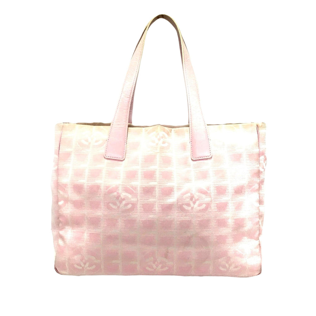 Chanel New Travel Line Nylon Tote Bag (SHG-34009)