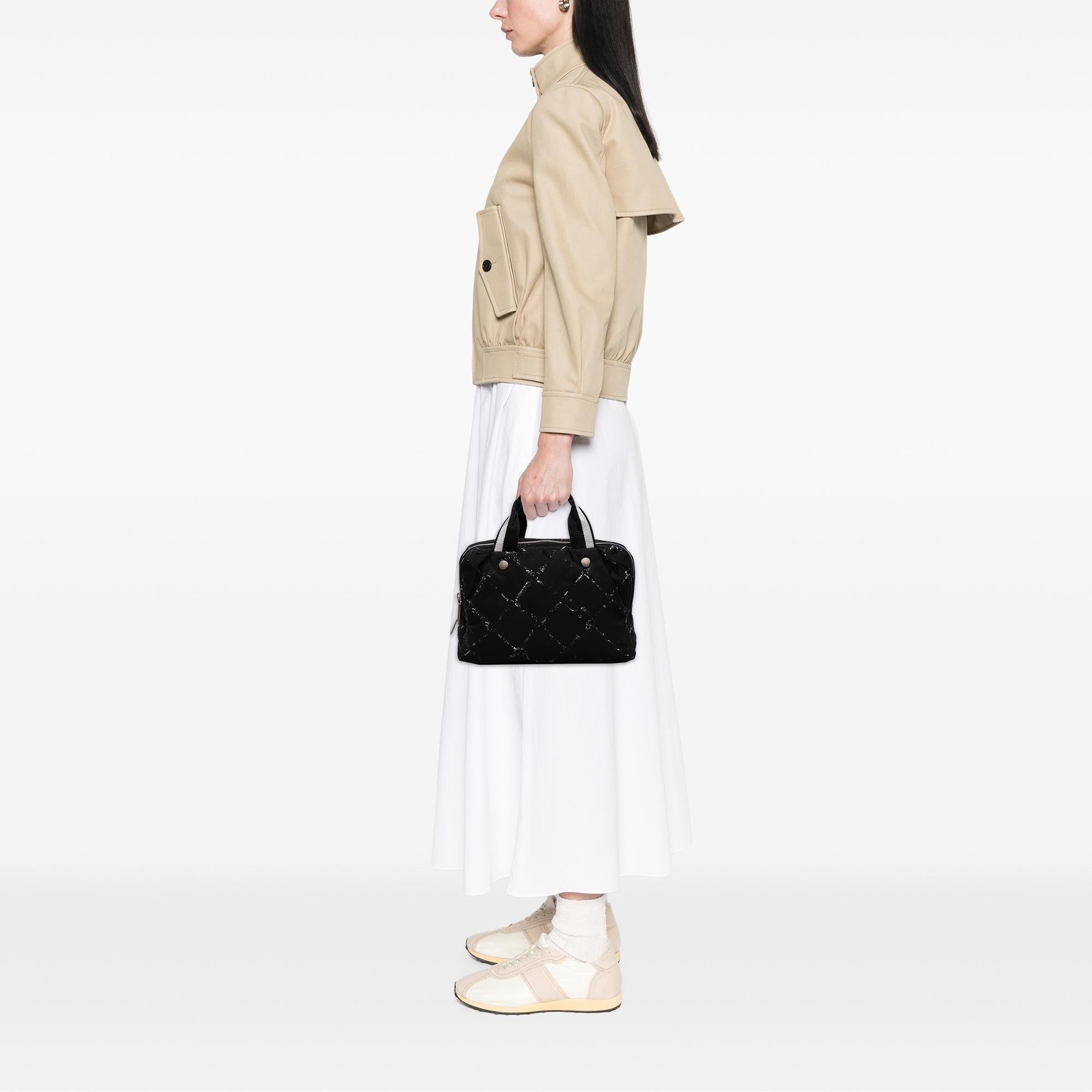 Chanel Old Travel Line Nylon Handbag