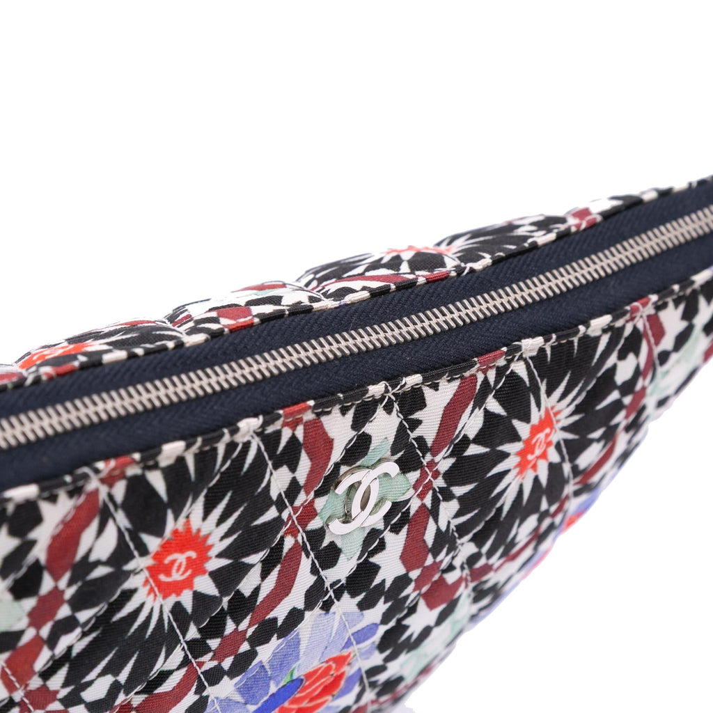 Chanel Paris Dubai Medium Printed Canvas Cosmetic Case