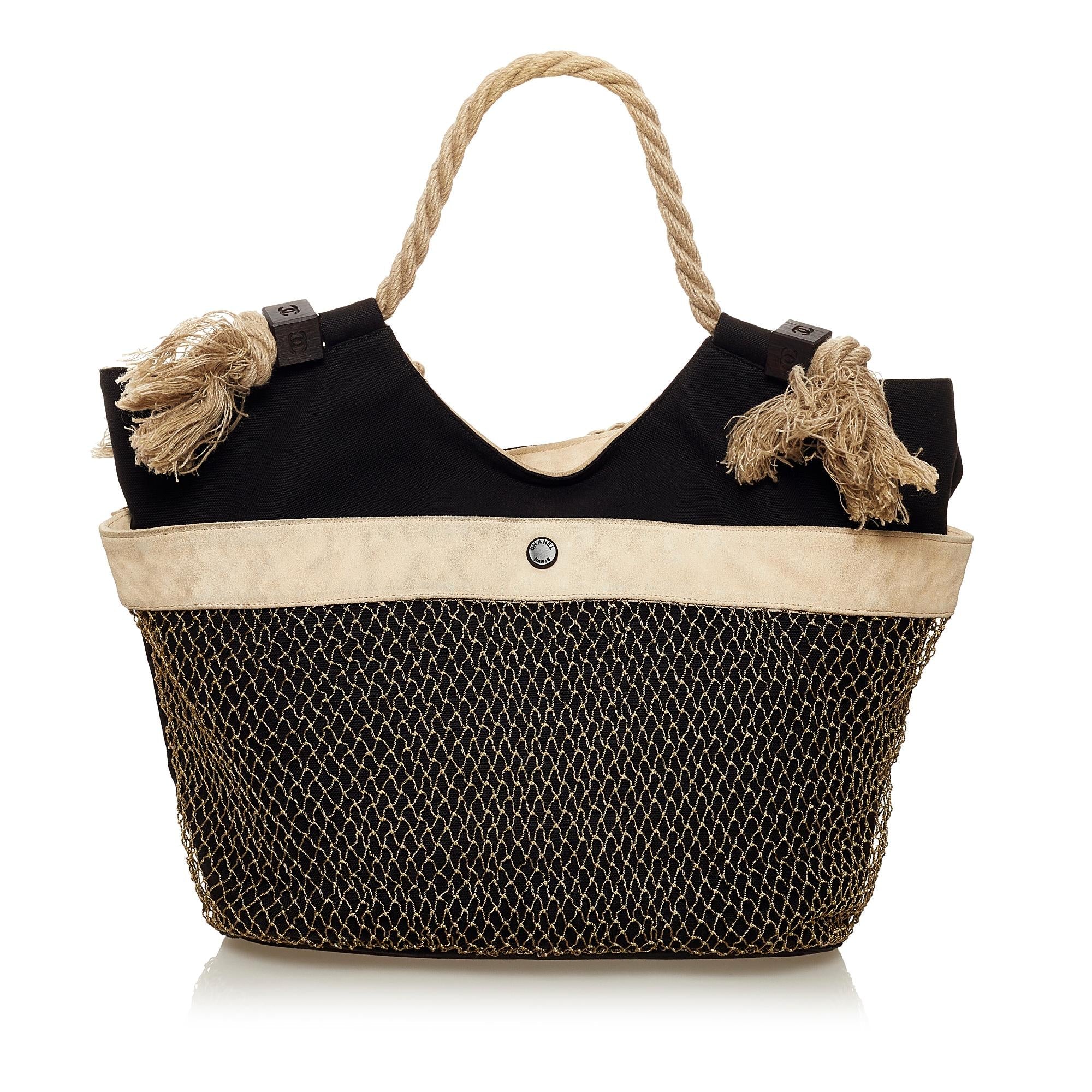 Chanel Patchwork Icon Canvas Tote Bag (SHG-34258)