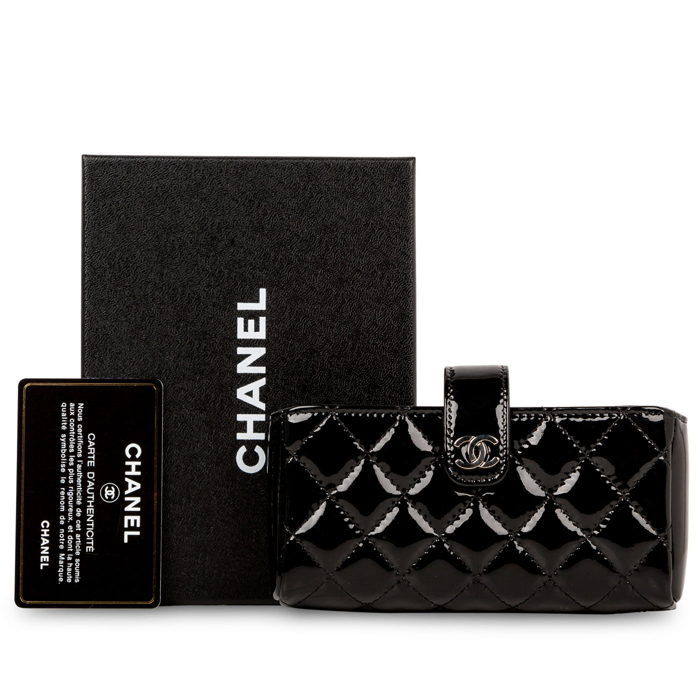 Chanel Classic Pouch - Patent