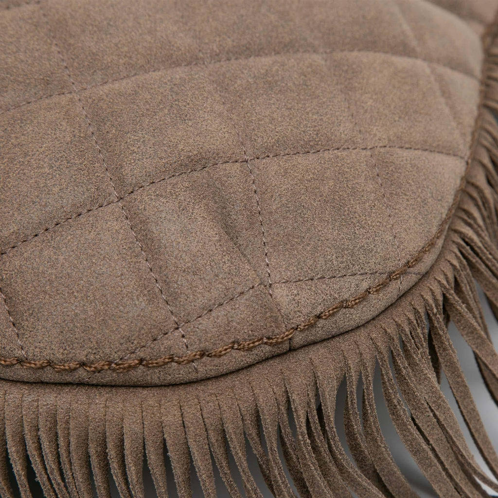 Chanel Quilted Calfskin Into The Fringe Hobo