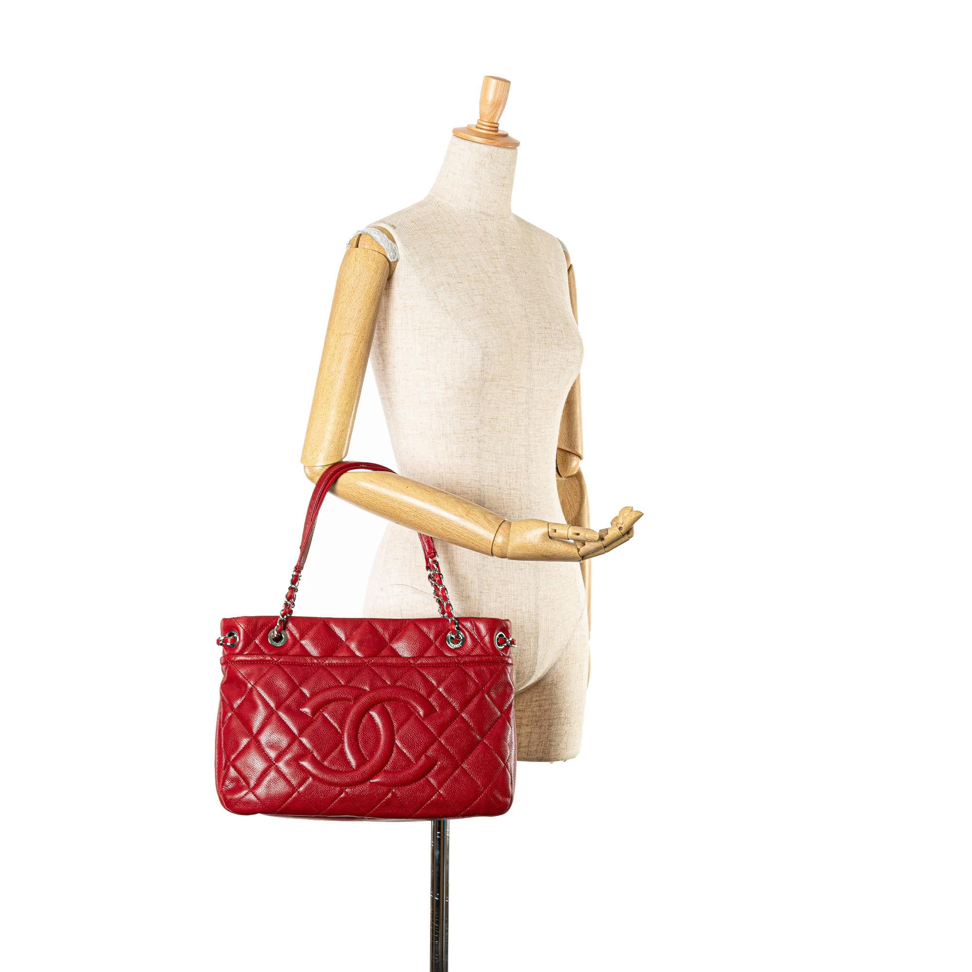 Chanel Quilted Caviar Soft Tote