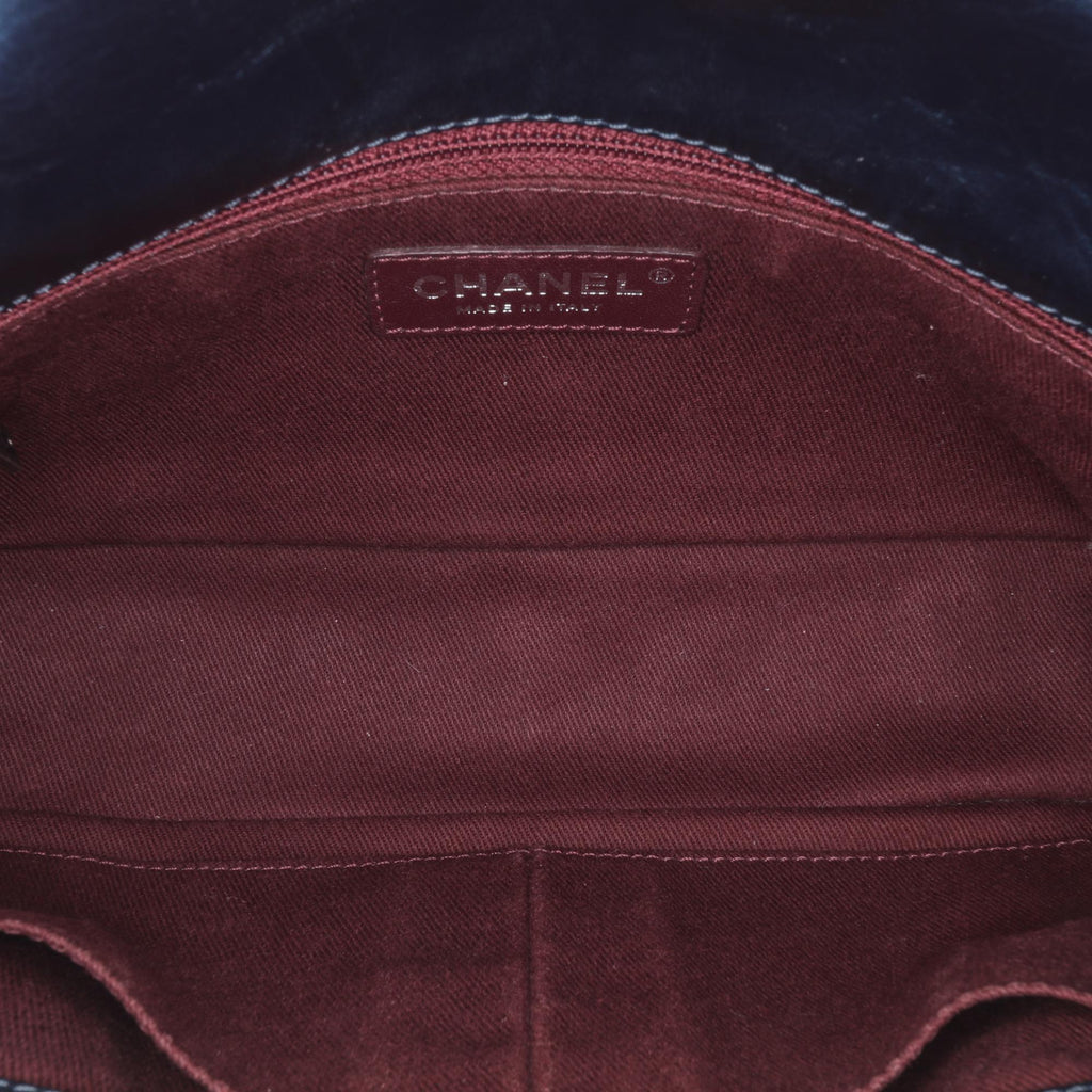 Chanel Quilted Glazed Calfskin Coco Pleats Flap