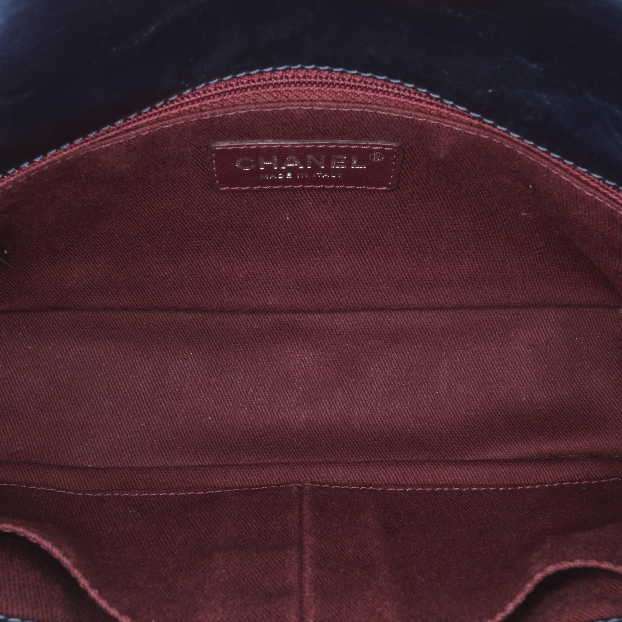 Chanel Quilted Glazed Calfskin Coco Pleats Flap