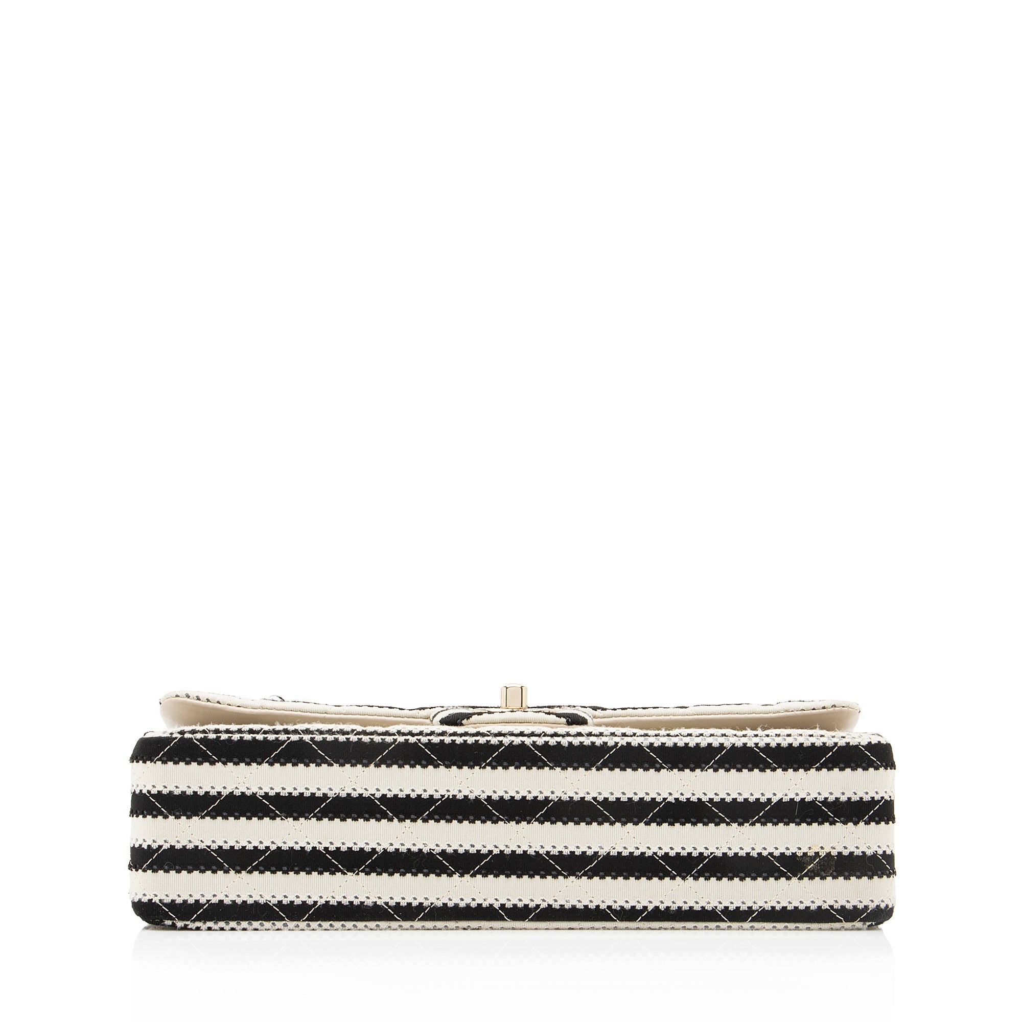Chanel Quilted Jersey Pearl Coco Sailor Medium Flap Bag (SHF-23372)