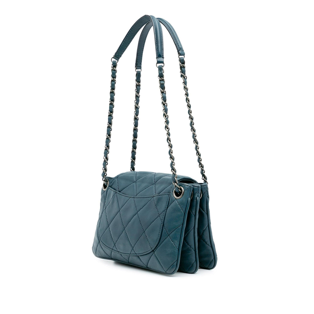 Chanel Quilted Lambskin Accordion Flap