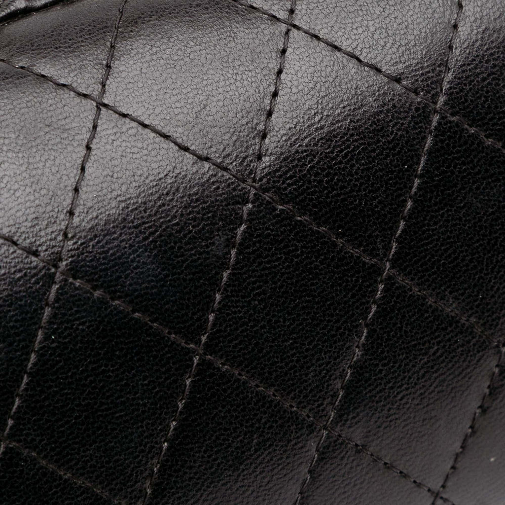 Chanel Quilted Lambskin Chain Around Clutch