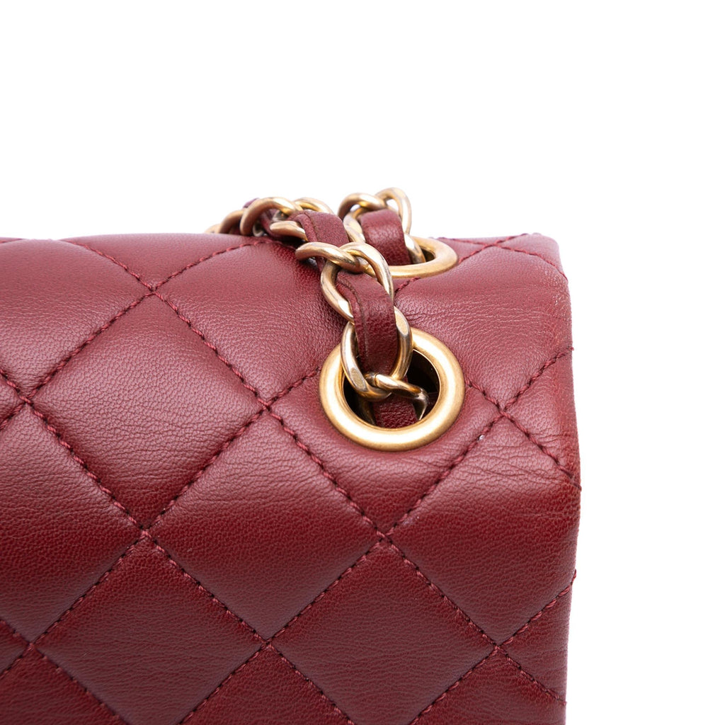 Chanel Quilted Lambskin Pagoda Accordion Flap
