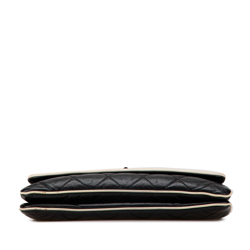 Chanel Quilted Lambskin Reissue East West Flap