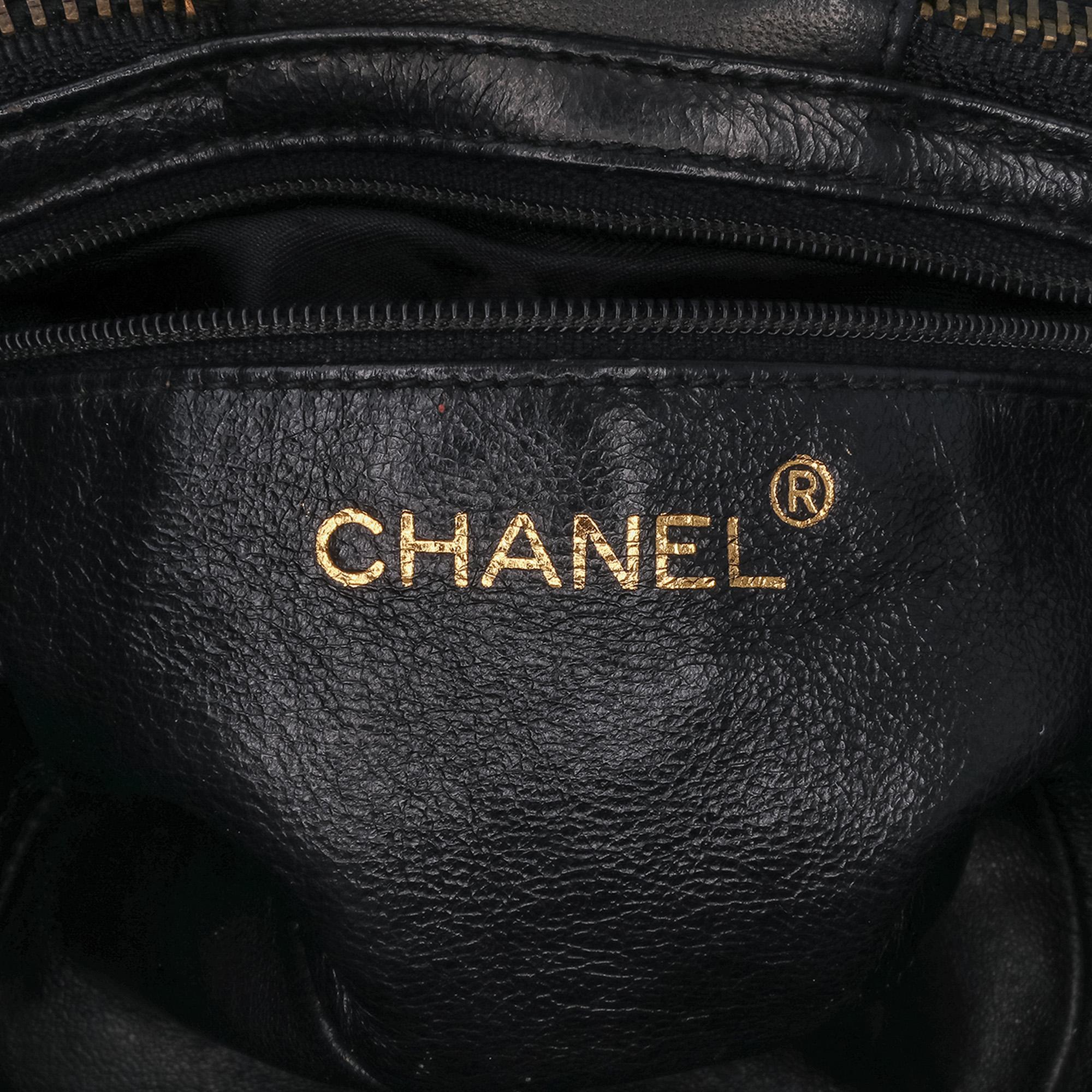Chanel Quilted Lambskin Tassel Vanity Case with Chain