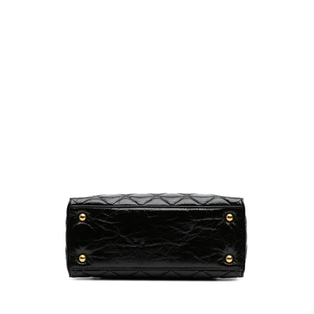 Chanel Reissue 2.55 Glazed Crackled Calfskin Shopping Bag
