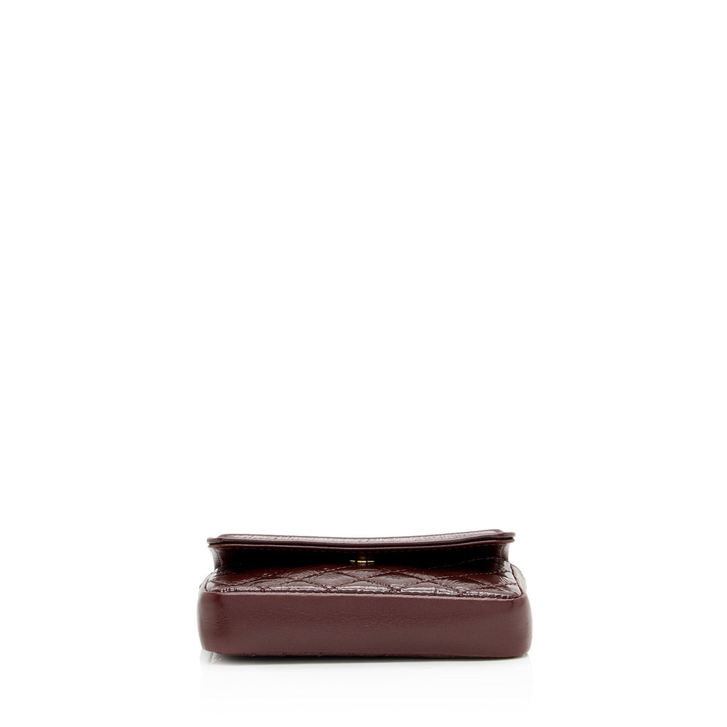 Chanel Shiny Aged Calfskin Flap Belt Bag (SHF-lqkDBp)