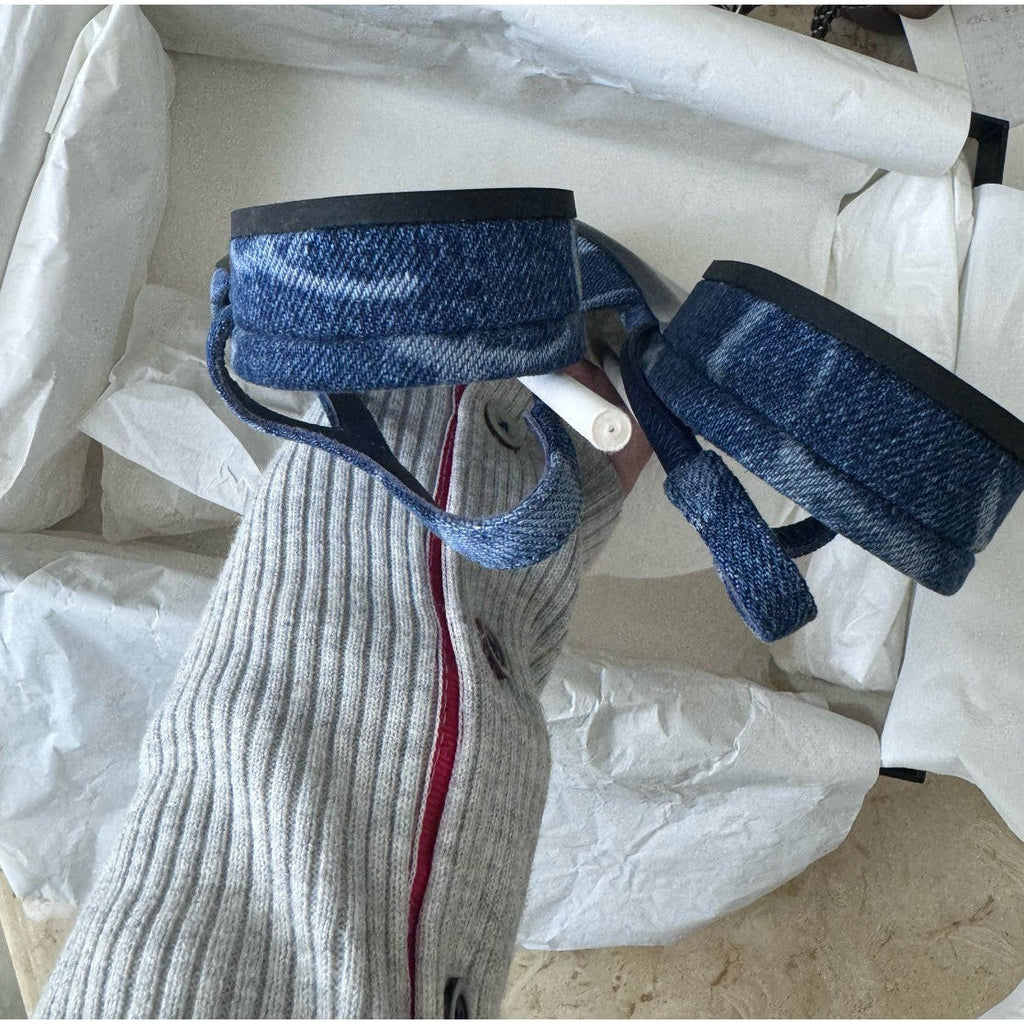 Chanel Slingback 38 Cruise Denim