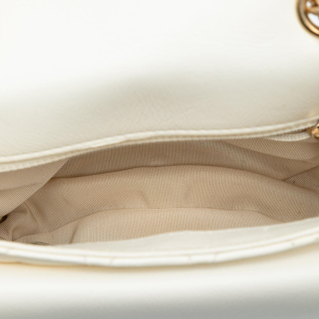 Chanel Small CC Quilted Calfskin Messenger Flap