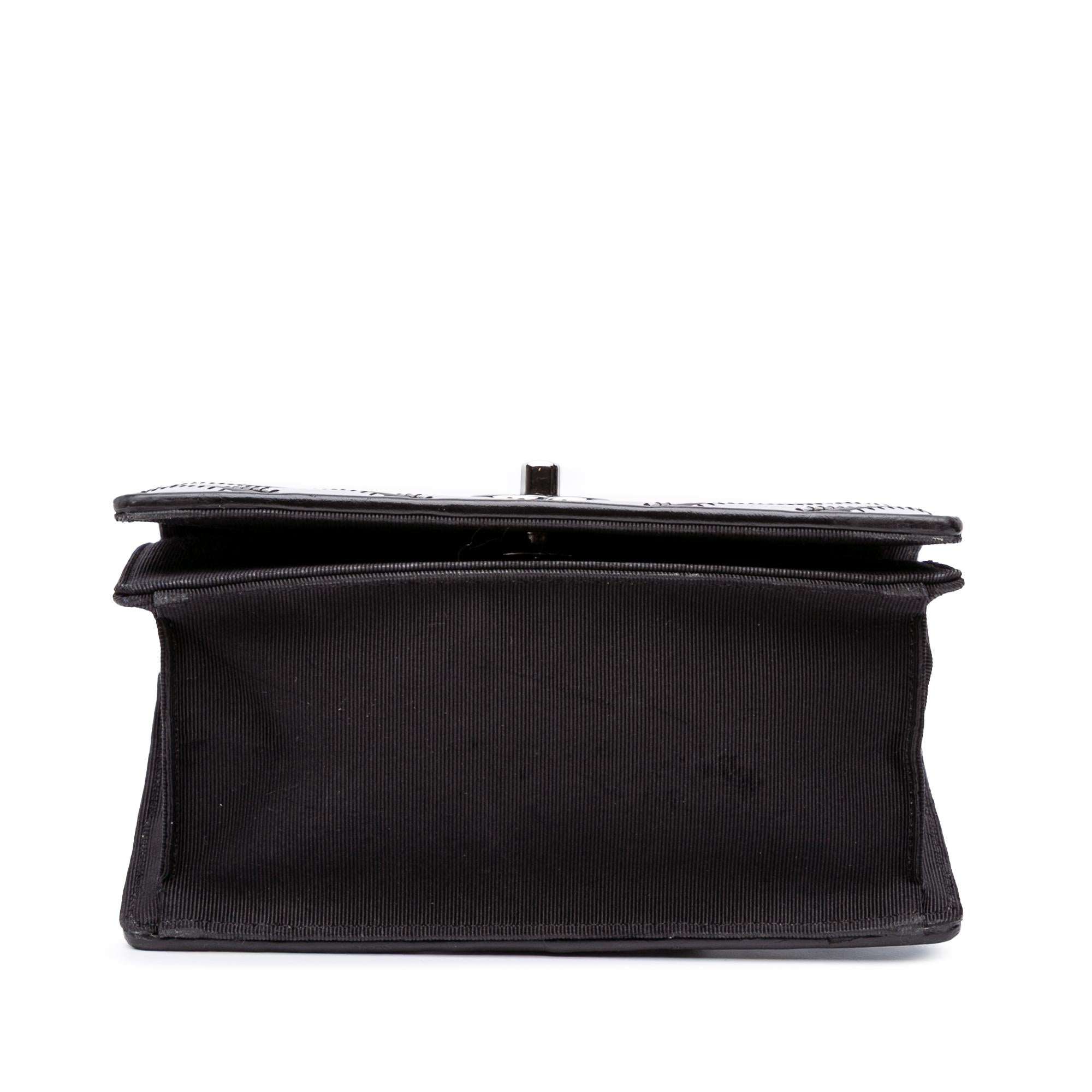 Chanel Small Chevron Lambskin Couture Flap