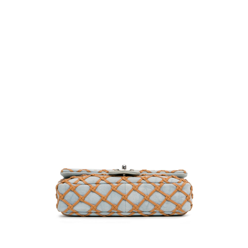Chanel Small Denim Canebiers Net Flap