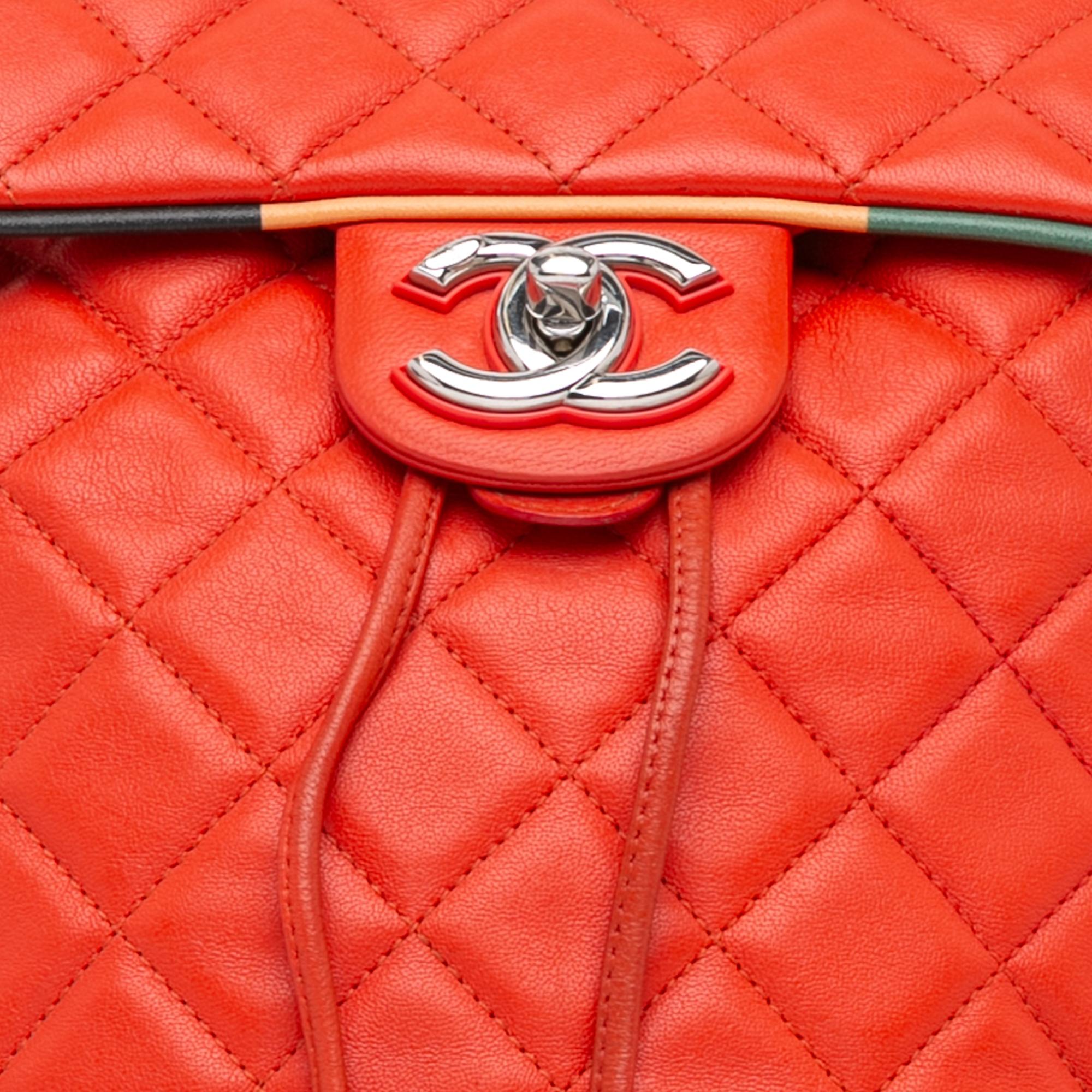 Chanel Small Lambskin Cuba Color Urban Spirit Backpack (SHG-gTF0hP)