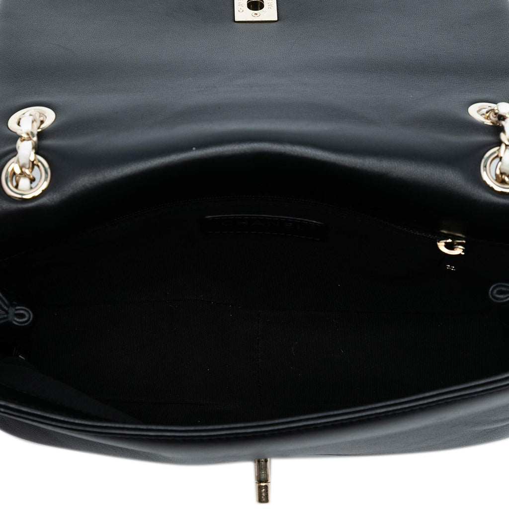 Chanel Small Lambskin Entwined Chain Flap