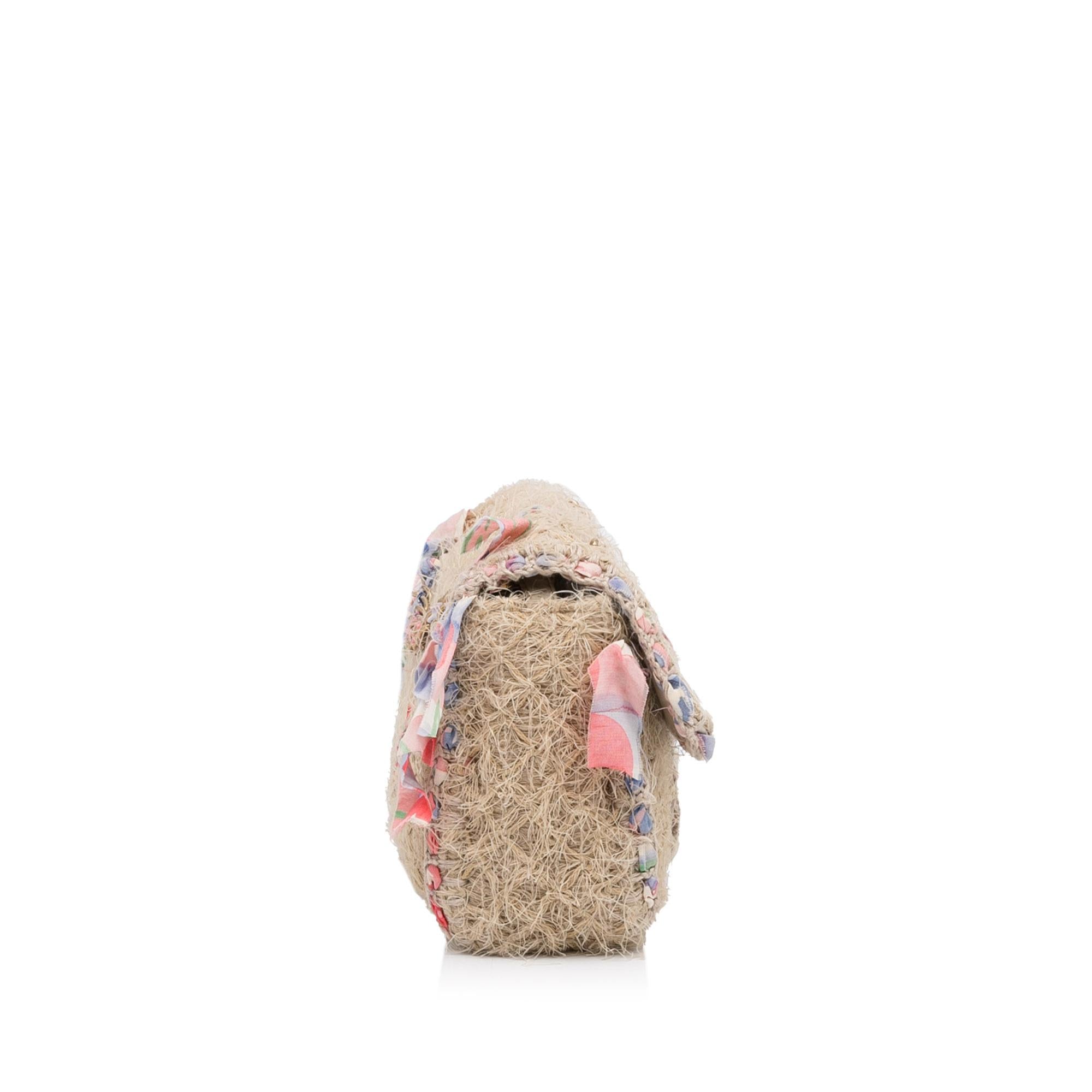 Chanel Small Multicolor Organic Flap Crossbody (SHG-YTwNFn)