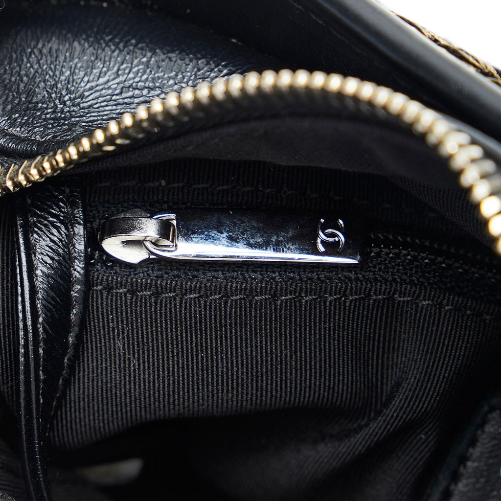 Chanel Small Painted Knit Gabrielle Crossbody Bag