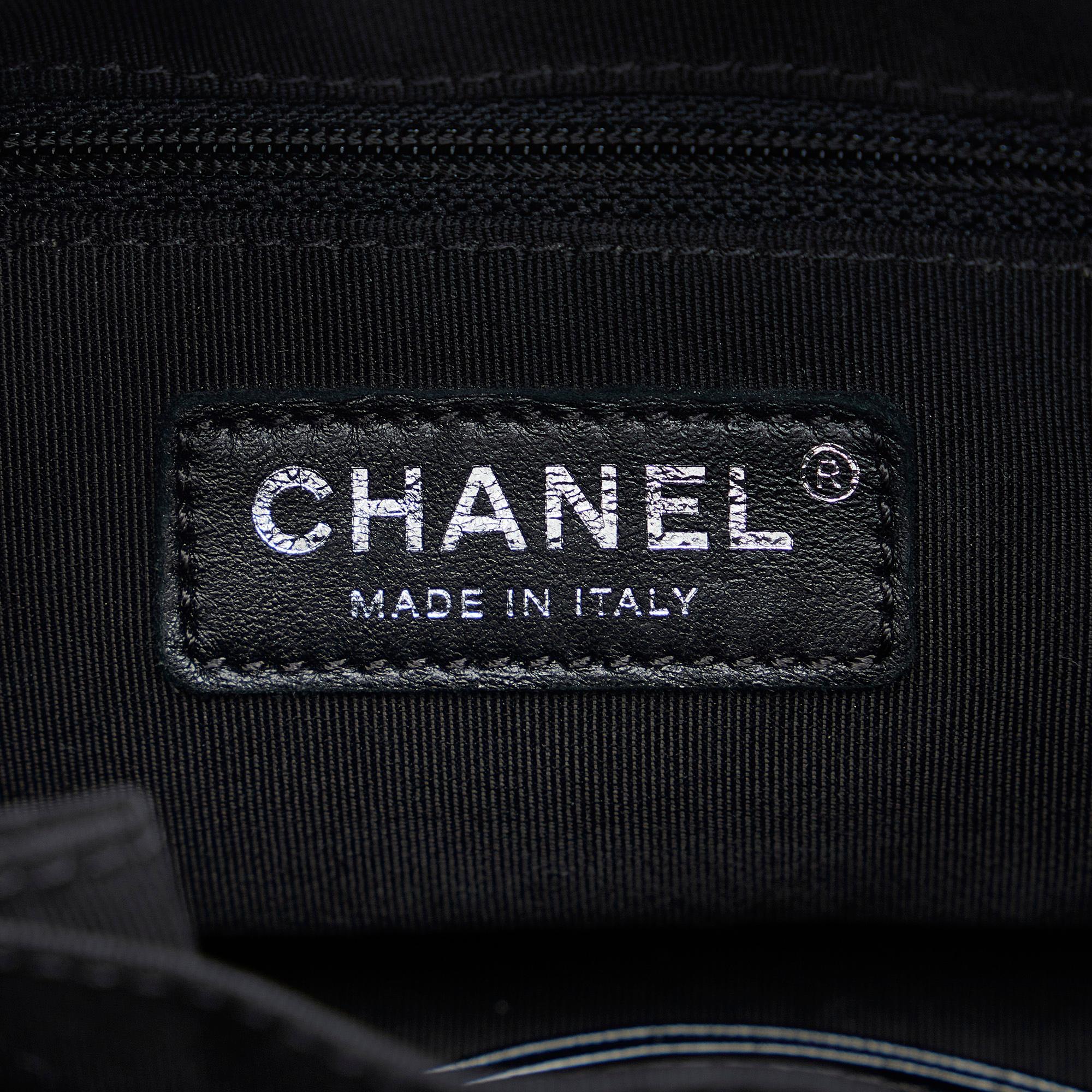 Chanel Small Painted Knit Gabrielle Crossbody Bag