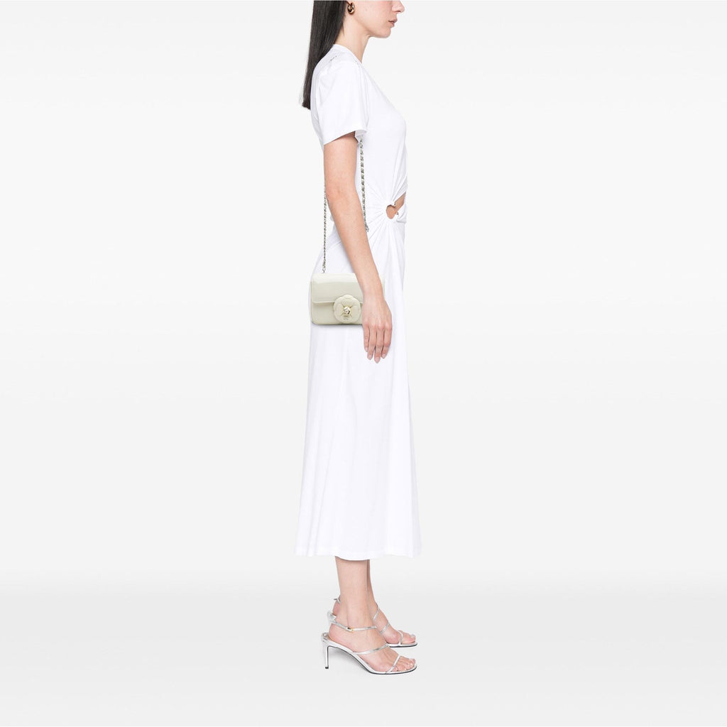 Chanel Small Patent Camellia Single Flap