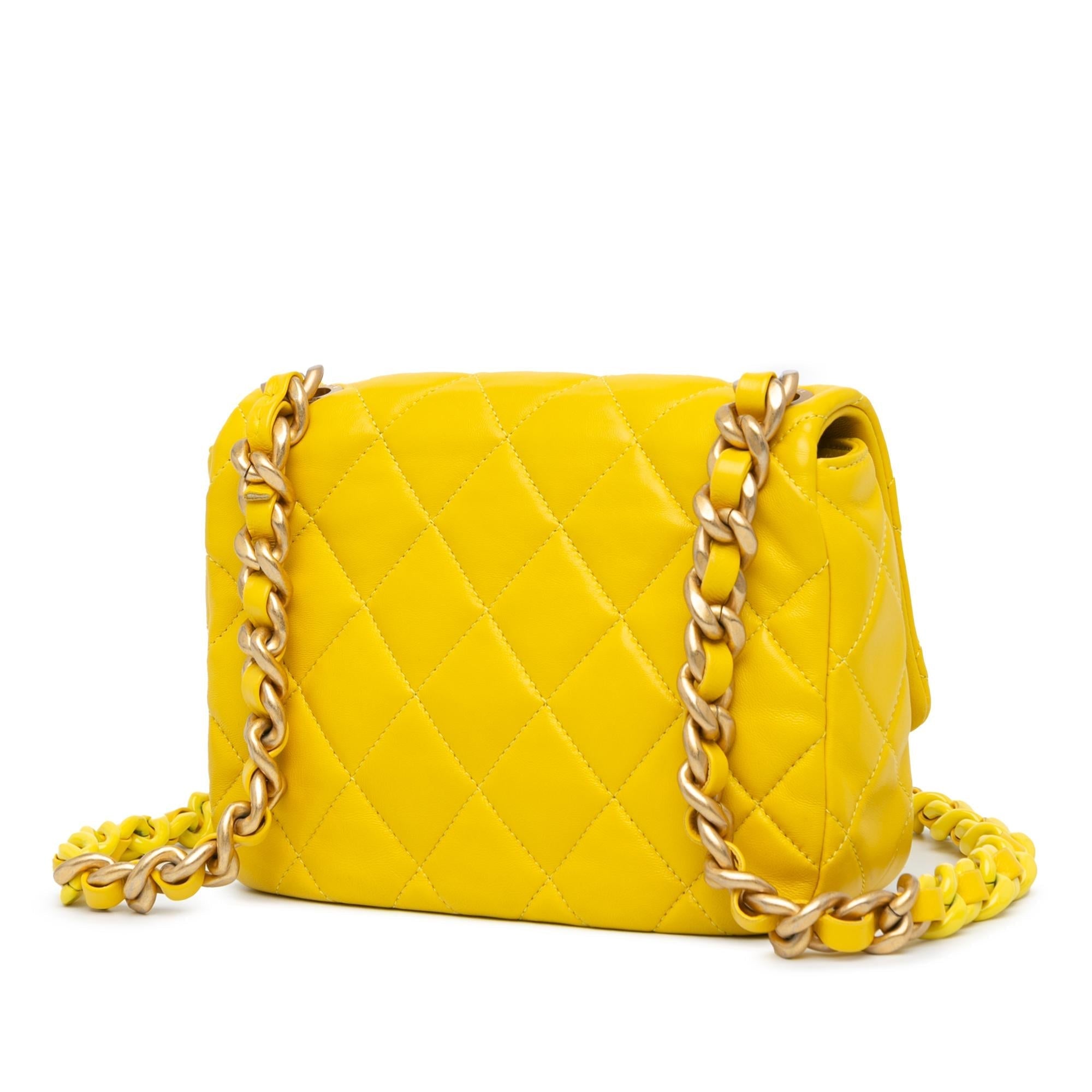 Chanel Small Quilted Lambskin Candy Chain Flap