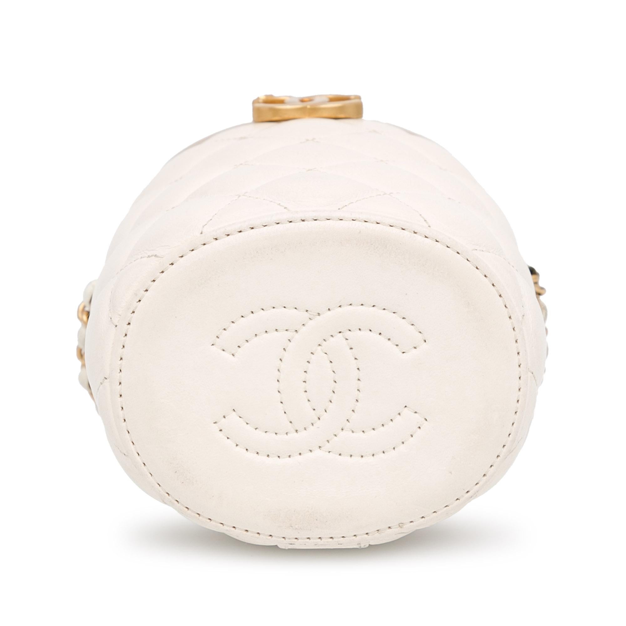 Chanel Small Quilted Lambskin Crown Box Bag