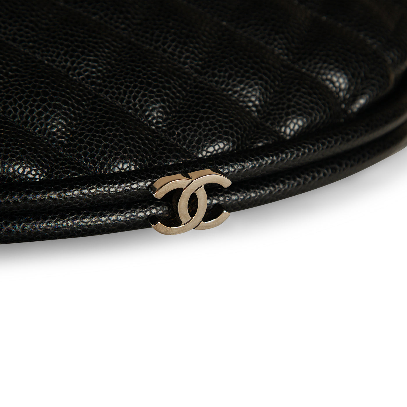 Chanel Timeless Kisslock Half Moon Clutch