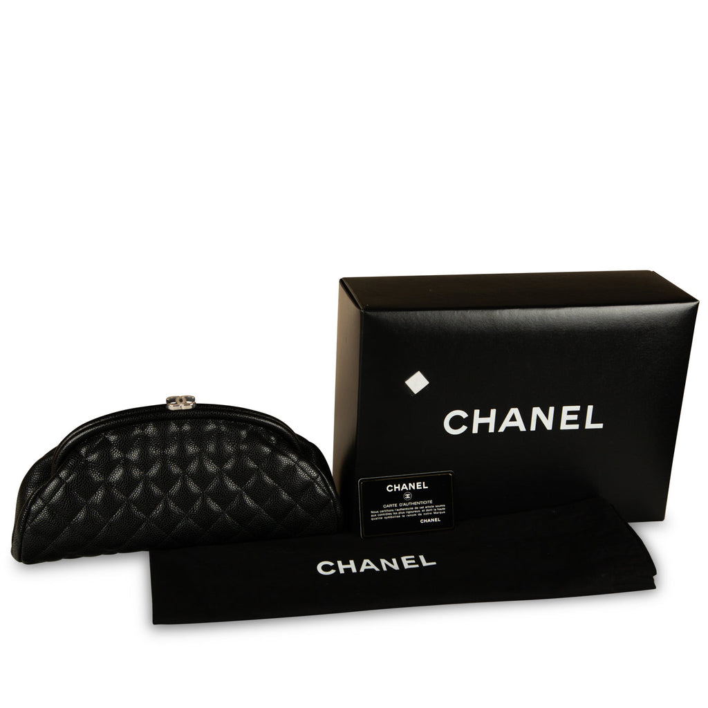 Chanel Timeless Kisslock Half Moon Clutch