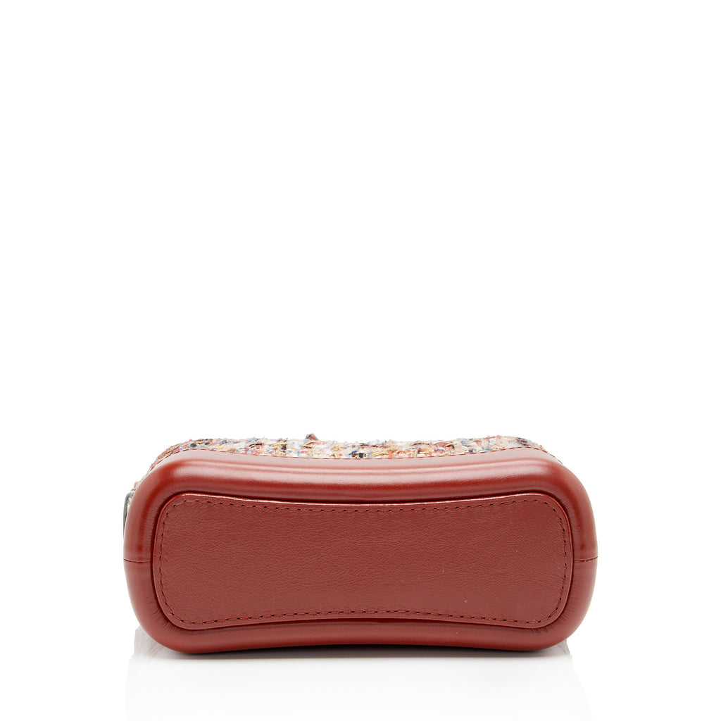 Chanel Tweed Calfskin Gabrielle Small Hobo (SHF-pLIovj)