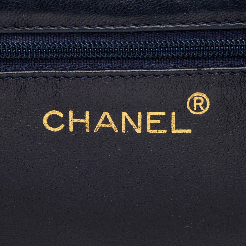 Chanel Vintage Lambskin Tassel Flap Bag