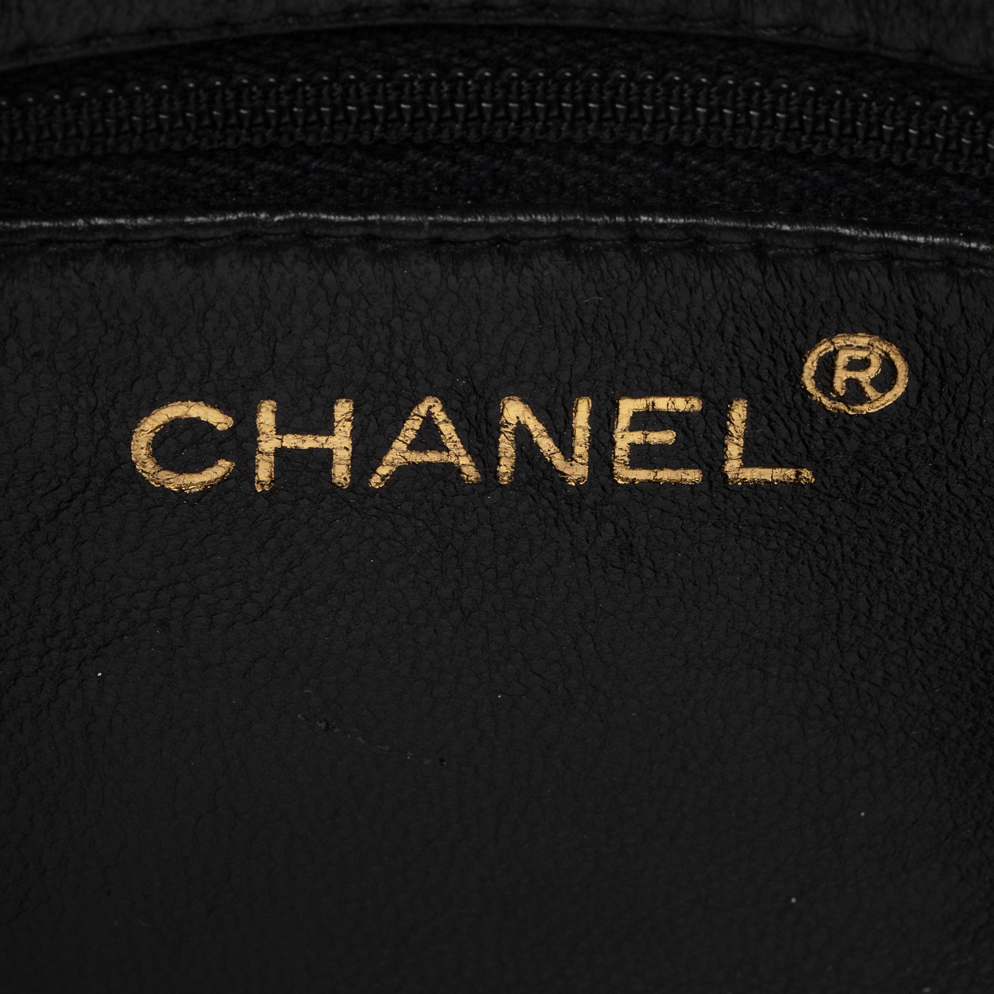 Chanel Vintage Patent Leather Belt Bag - Size 32 / 80