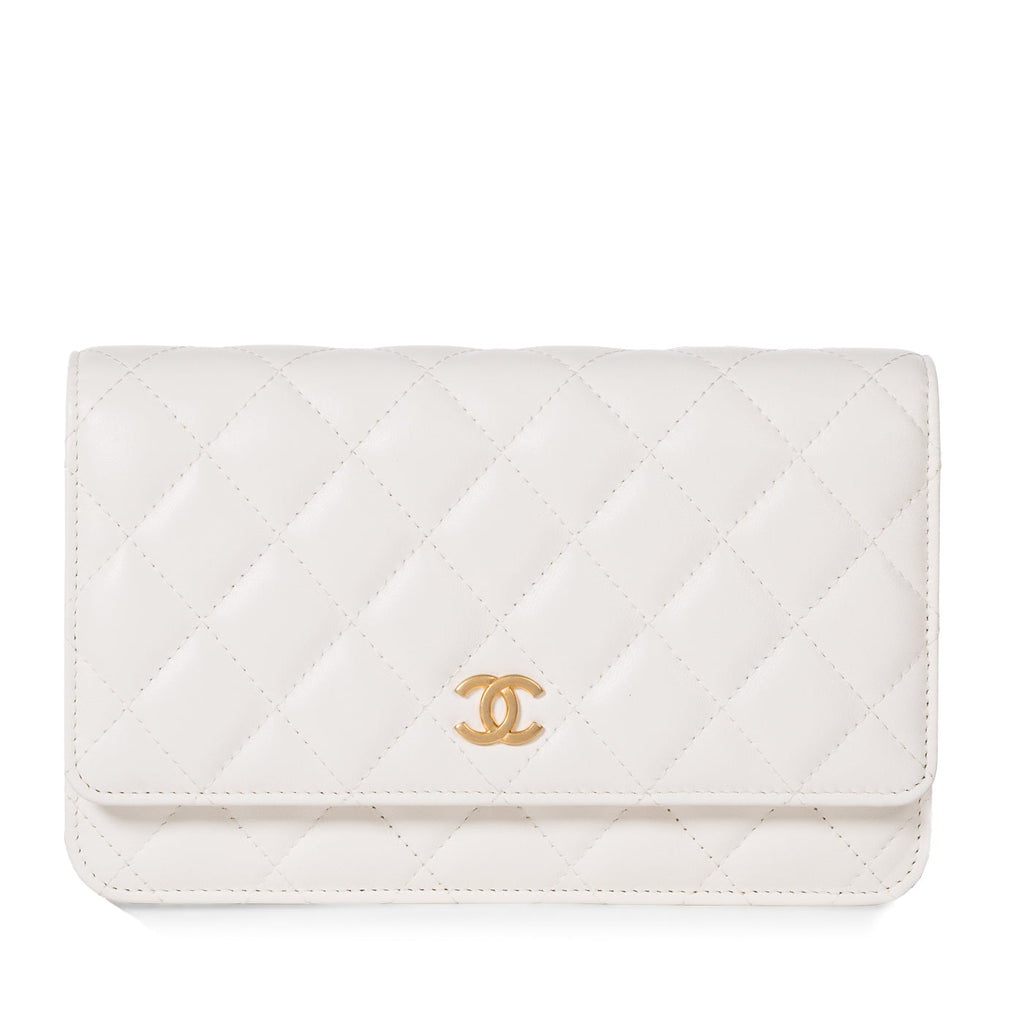 Chanel Fringed Wallet on Chain - Lambskin