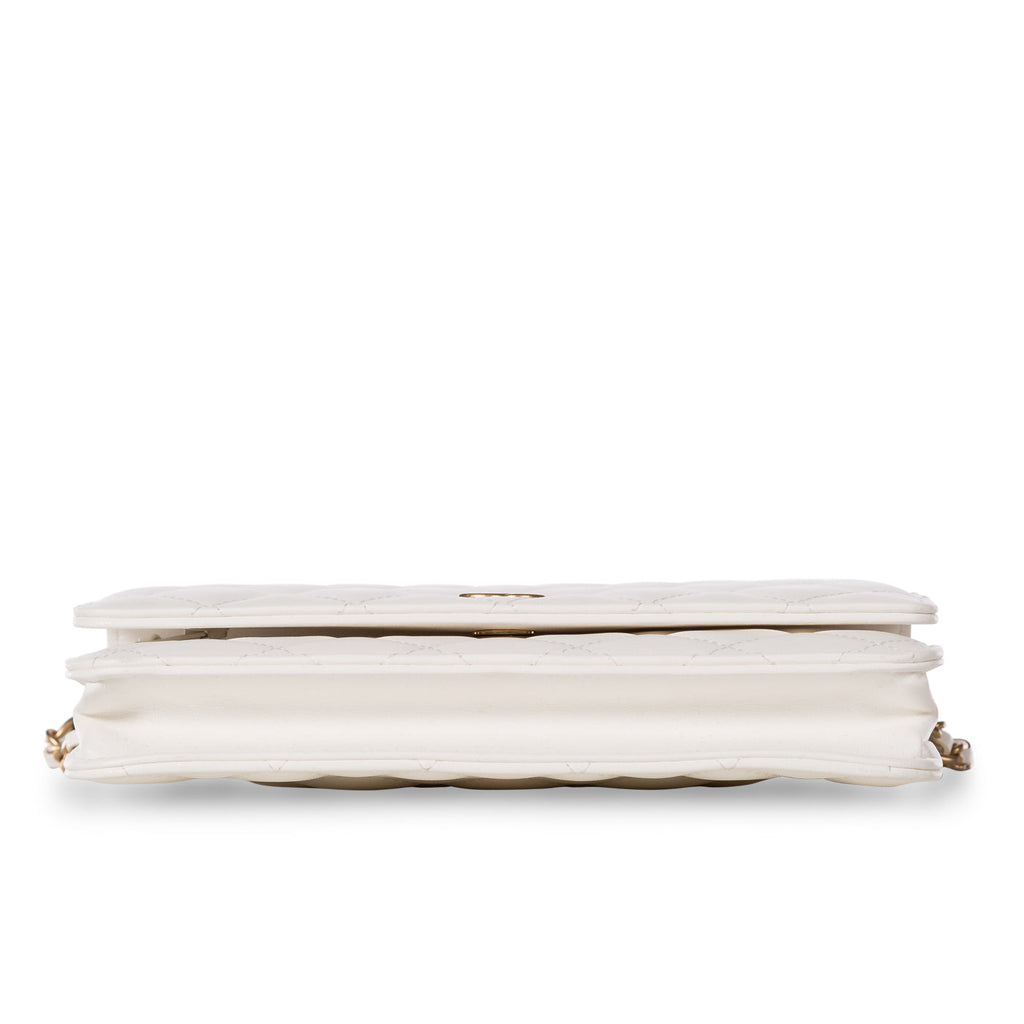Chanel Fringed Wallet on Chain - Lambskin