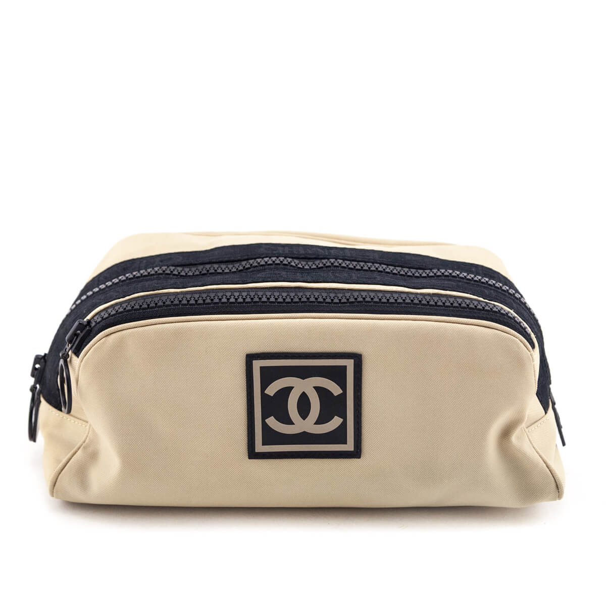 Chanel Beige Sportline Pouch