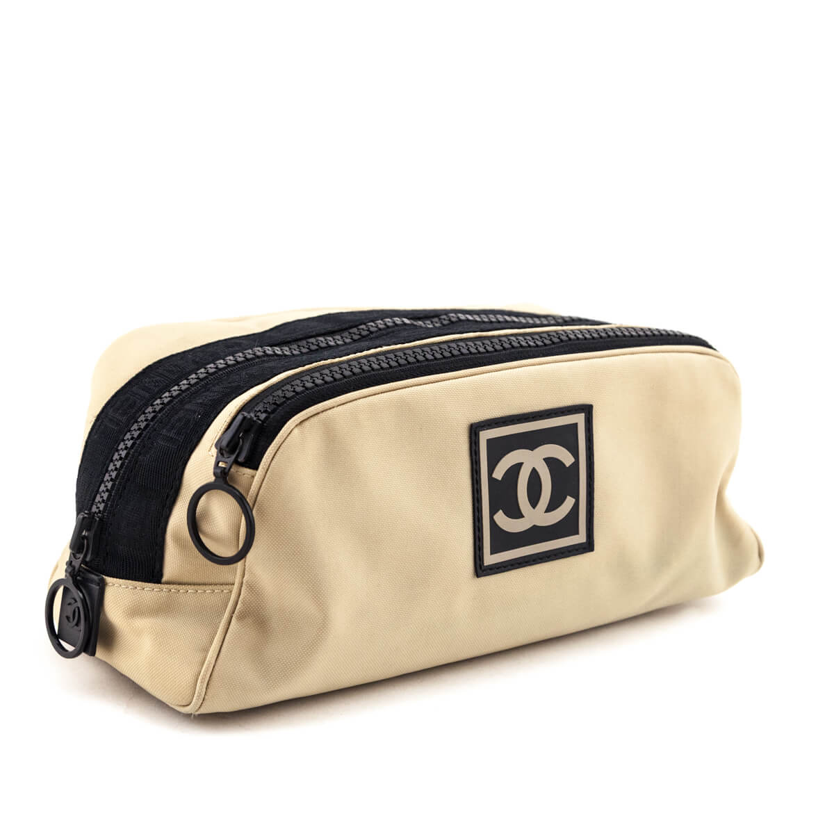 Chanel Beige Sportline Pouch