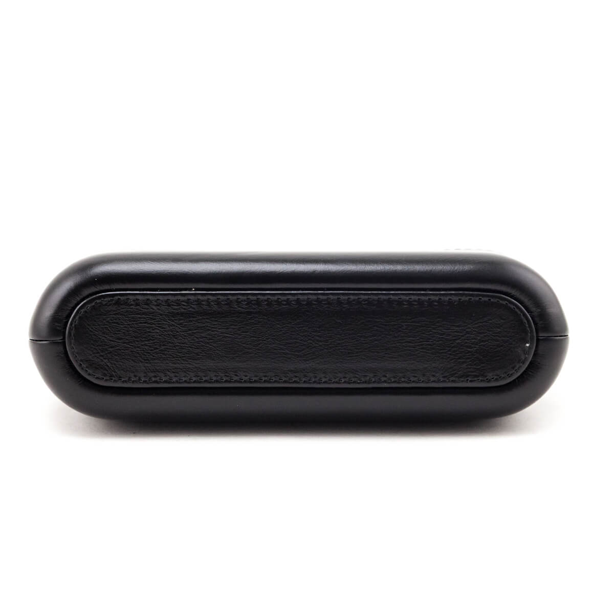 Chanel Black Aged Calfskin Quilted Small Gabrielle Clutch With Chain
