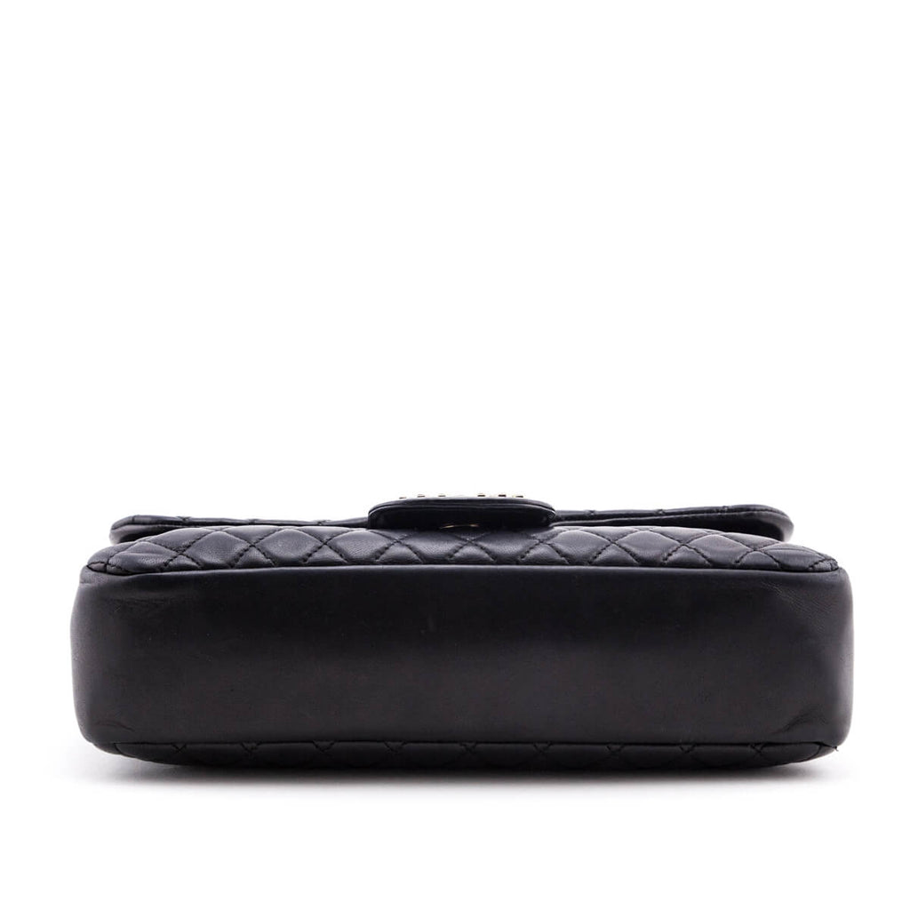 Chanel Black Quilted Lambskin Medium Westminster Flap Bag