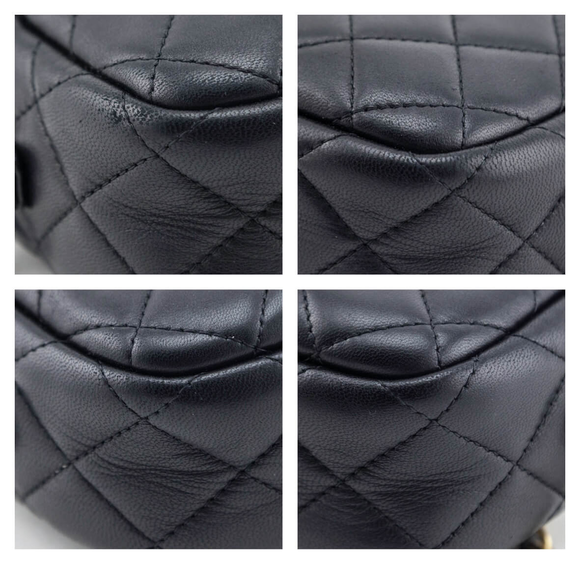 Chanel Black Quilted Lambskin Small Timeless Camera Case
