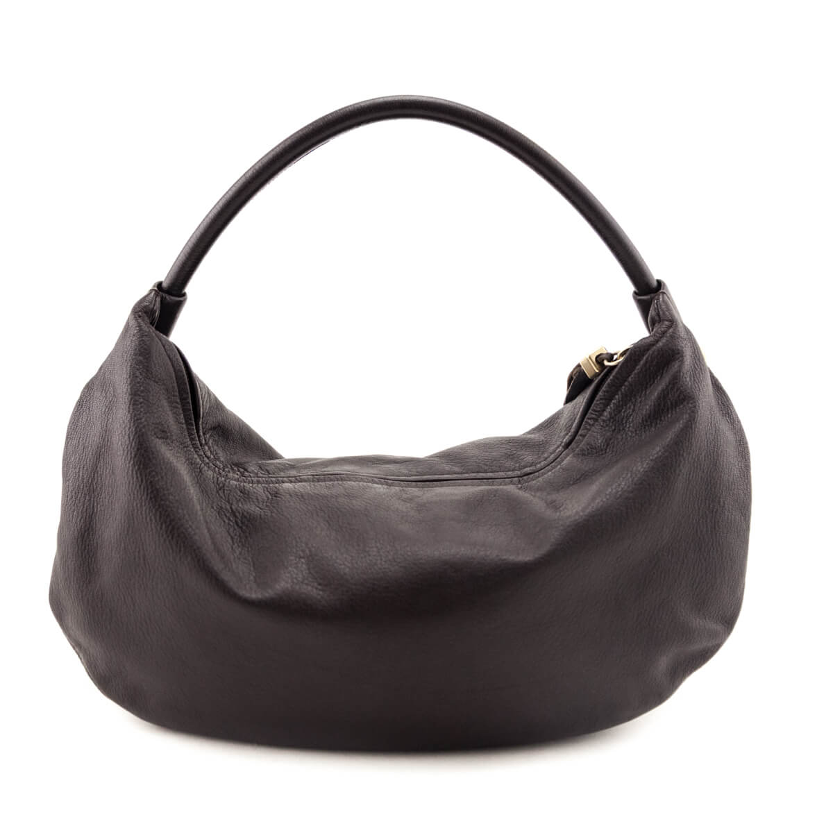 Chanel Brown Calfskin CC Dice Hobo Bag