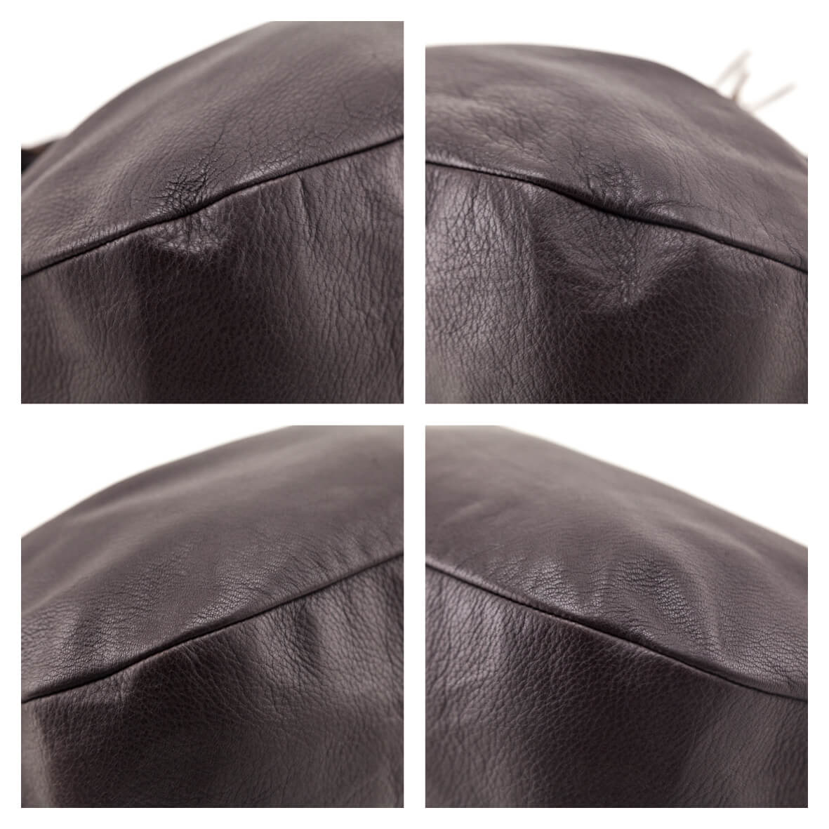 Chanel Brown Calfskin CC Dice Hobo Bag