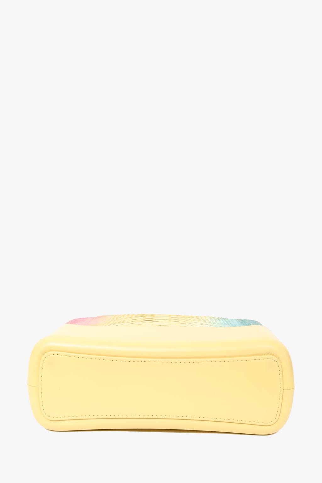 Pre-loved Chanel™ Cruise 2019 Multicolour Rainbow Python Medium Gabrielle Bag