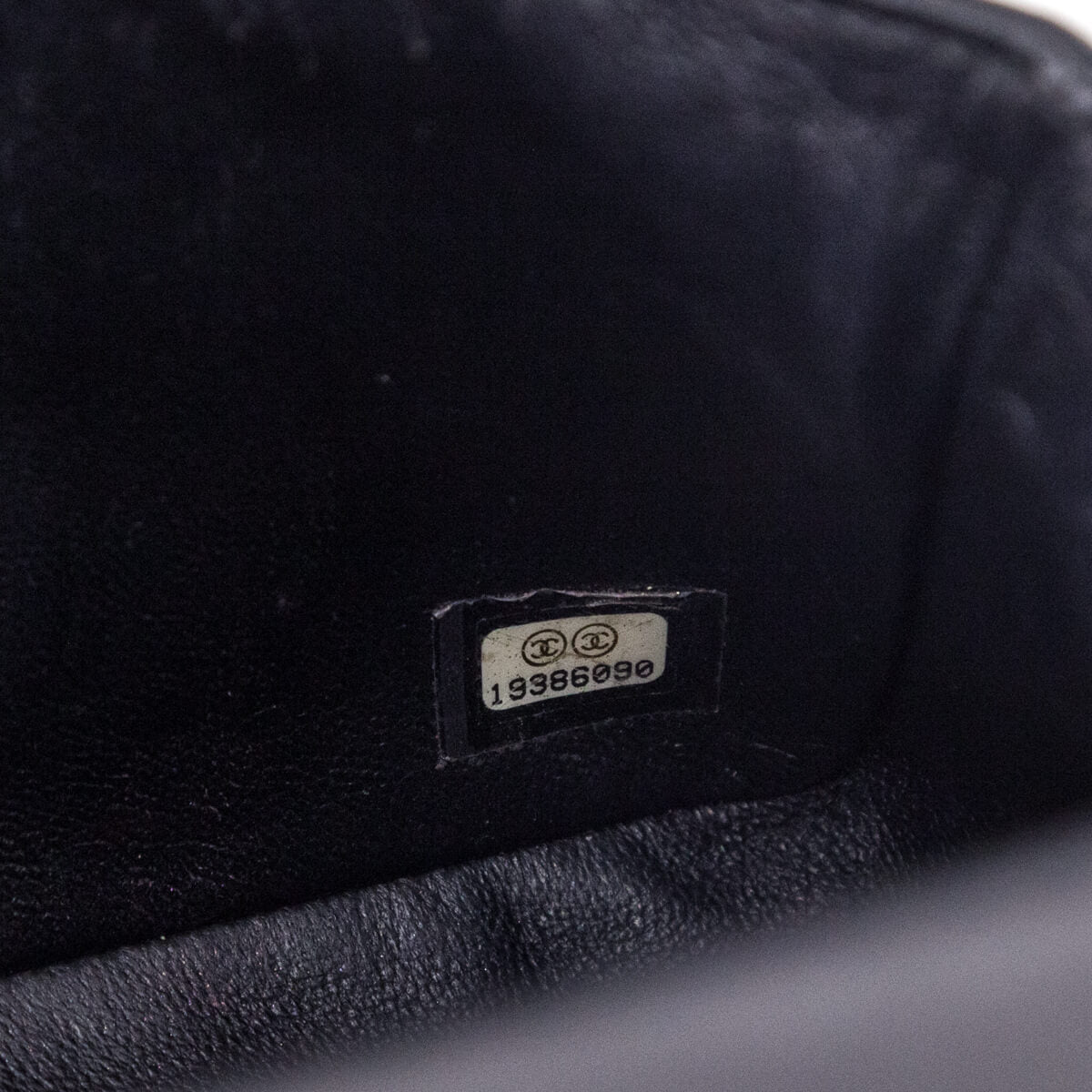 Chanel Black Lambskin Quilted Mini Rectangular Flap